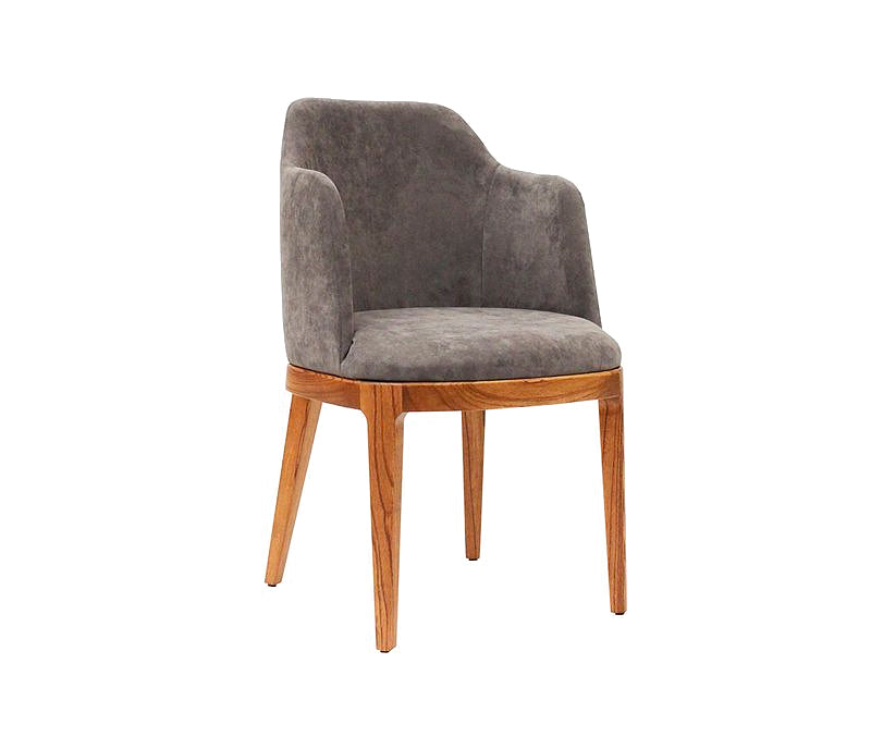 Silla Wales con apoyabrazos Eco cuero - Manifesto Design Store